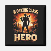 Aimant Working Class Hero (Devant)
