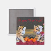 Aimant World2Celebrate : Bonne année de tigre ! (Recto/Verso)