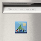 Aimant World2Celebrate : Journée nationale de la Lune (In Situ (Lave-vaisselle))