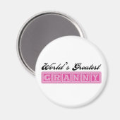 Aimant World&apos ; s Granny (Recto/Verso)