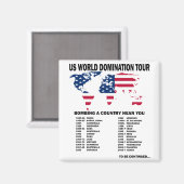 Aimant World Domination Tour (Recto/Verso)