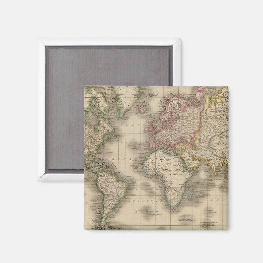 Aimant World, Mercator's Projection 2 (Recto/Verso)