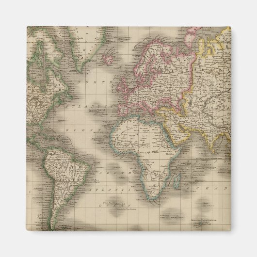 Aimant World, Mercator's Projection 2 (Devant)