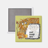 Aimant Worlds Beast Papa Fête des pères magnétique (Recto/Verso)