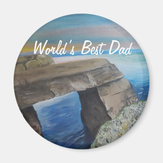 Aimant World's Best Dad (Devant)