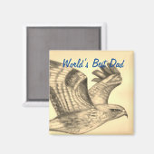 Aimant World's Best Dad (Recto/Verso)