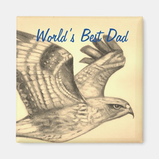 Aimant World's Best Dad (Devant)