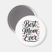 Aimant World's Best Mom Diamonds (Recto/Verso)
