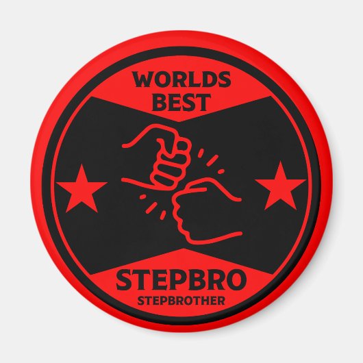 Aimant Worlds Best Stepbrother (Devant)
