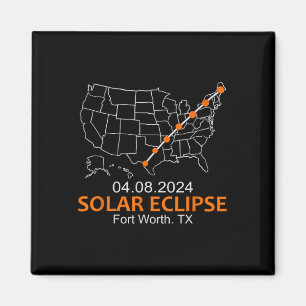 Aimant Worth Texas 2024 Total Éclipse solaire