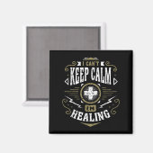 Aimant Wow Healer I Can't Keep Calm I'm Gaming  (Recto/Verso)