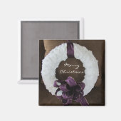 Aimant Wreath de Noël (Recto/Verso)
