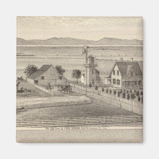 Aimant Wrede, Nebas résidences (Devant)