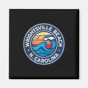 Aimant Wrightsville Beach North Carolina Nc Vintage Nauti