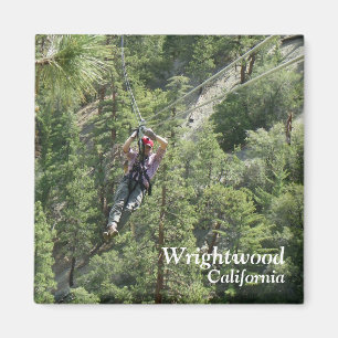 Aimant Wrightwood Ziplining Magnet!