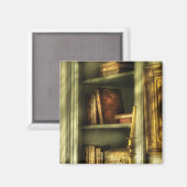 Aimant Writer - Dans la bibliothèque (Recto/Verso)