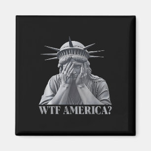 Aimant Wtf America_ Anti-Trump Politique Et Démocratie