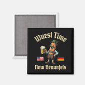 Aimant Wurst Time Wurst Fest German Beer Festival New Bra (Recto/Verso)
