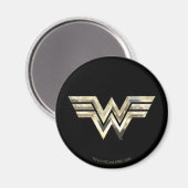Aimant WW84 | Logo de Golden Wonder Woman (Recto/Verso)