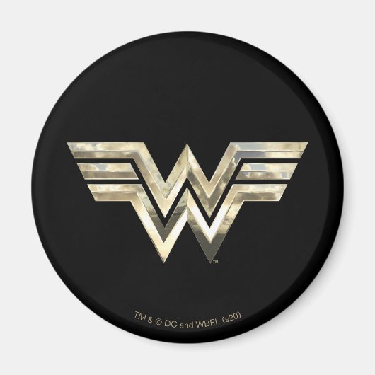 Aimant WW84 | Logo de Golden Wonder Woman (Devant)