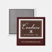 Aimant www.coutureinteriorsinc.com (Recto/Verso)