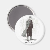 Aimant Wyatt Earp (Recto/Verso)