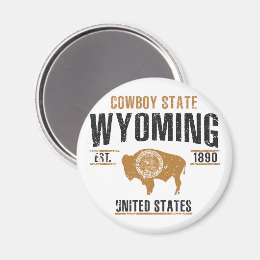 Aimant Wyoming (Recto/Verso)