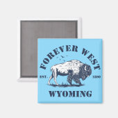 Aimant Wyoming, Forever West (Recto/Verso)