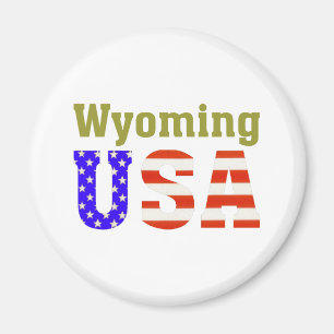 Aimant Wyoming USA !