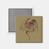 Aimant Wyvern Dragon Sont Des Créatures Mythiques Imagina (Recto/Verso)