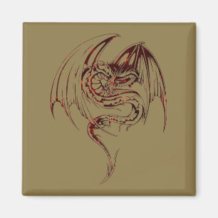 Aimant Wyvern Dragon Sont Des Créatures Mythiques Imagina