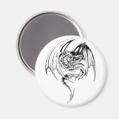 Aimant Wyvern Dragon Sont Des Créatures Mythiques Imagina (Recto/Verso)