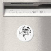 Aimant Wyvern Dragon Sont Des Créatures Mythiques Imagina (In Situ (Lave-vaisselle))