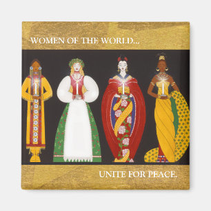 Aimant X004_Women du monde, FEMMES DU MONDE…,…