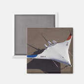 Aimant X-48B Corps à aile mixte véhicule aérien sans pilo (Recto/Verso)