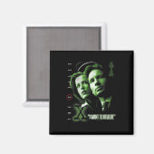 Aimant X-Files Je veux croire (Recto/Verso)
