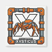 Aimant X is for Xysticus (Crab Spider) – GTA Style ABC (Devant)