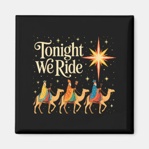 Aimant Xmas Hommes Femmes Nativité Trois Sages Ce Soir No