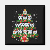 Aimant Xmas Lights Dents Docteur Dentist Dents Dents Dent (Devant)