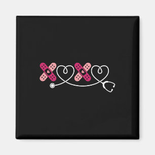 Aimant Xoxo Xo Xo Infirmière Stéthoscope Saint-Valentin H