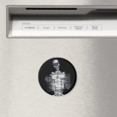 Aimant Xray de la poitrine de squelette (In Situ (Lave-vaisselle))