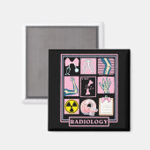 Aimant Xray Rad Tech Radiology Healthcare Appreciation Te (Recto/Verso)