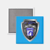 Aimant XVIIIe Corps aéroporté (Recto/Verso)