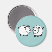 Aimant XX- Moutons funky (Recto/Verso)