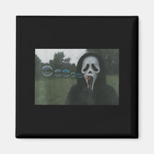 Aimant Y Face Blowbbles Funny Horreur Halloween mème
