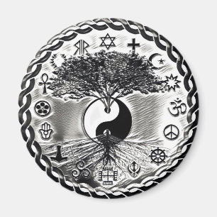 Aimant Yang Yin Yang, la paix mondiale