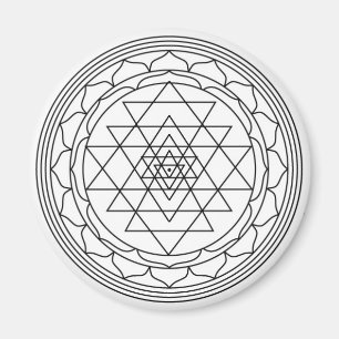 Aimant yantra de sri