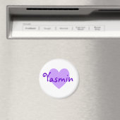Aimant Yasmin en violet (In Situ (Lave-vaisselle))