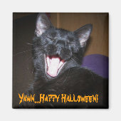 Aimant Yawn...Joyeux Halloween ! (Devant)