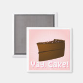 Aimant Yay, Gâteau ! (Recto/Verso)